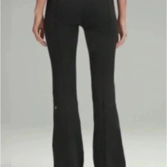 Lululemon Define Zip-Front Black High-Rise Flared Pant - Picture 2 of 12